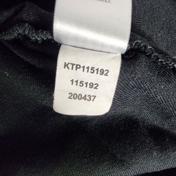 J Jill Womens Pima Shirttail Tee Sz S Petite Top Black Daisy Floral Short Sleeve - Picture 9 of 10